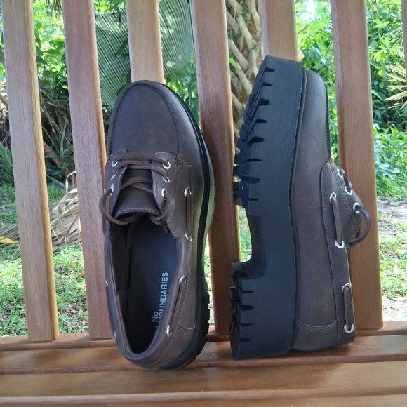 No Boundaries Platform Boat Shoes - Picture 5 of 6